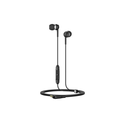 Sennheiser CX 80S หูฟังสเตอริโอแบบมีสาย 3.5 มม. ระบบตัดเสียงรบกวน หูฟังสำหรับกีฬา