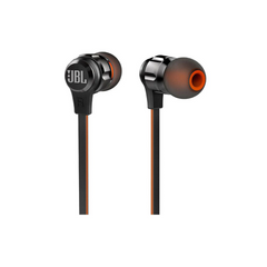 JBL T180A Universal หูฟังสเตอรีโอแบบใส่ในหู 3.5mm (สีดำ)