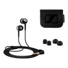 Sennheiser CX 300-Ⅱ PRECISION ระบบเสียงเบสที่เพิ่มขึ้น การป้องกันเสียงรบกวน (Black)
