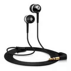 Sennheiser CX 300-Ⅱ PRECISION ระบบเสียงเบสที่เพิ่มขึ้น การป้องกันเสียงรบกวน (Black)